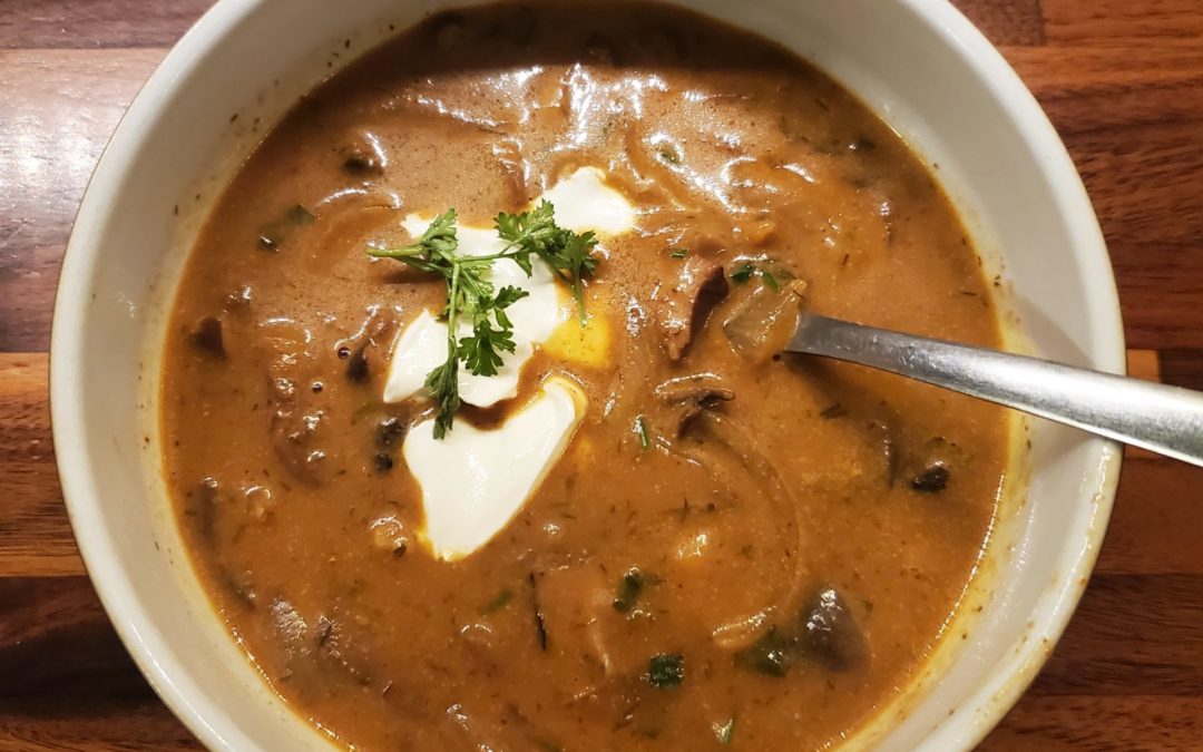 Real Hungarian Mushroom Soup