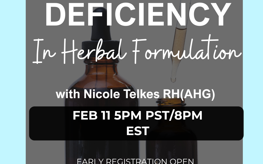 Herbal Formulation Using Michael Moore’s Excess and Deficiency Model